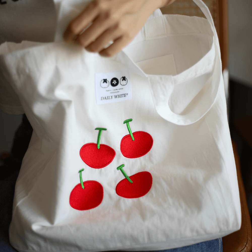 【🍒手工櫻桃包包】有內袋夾層